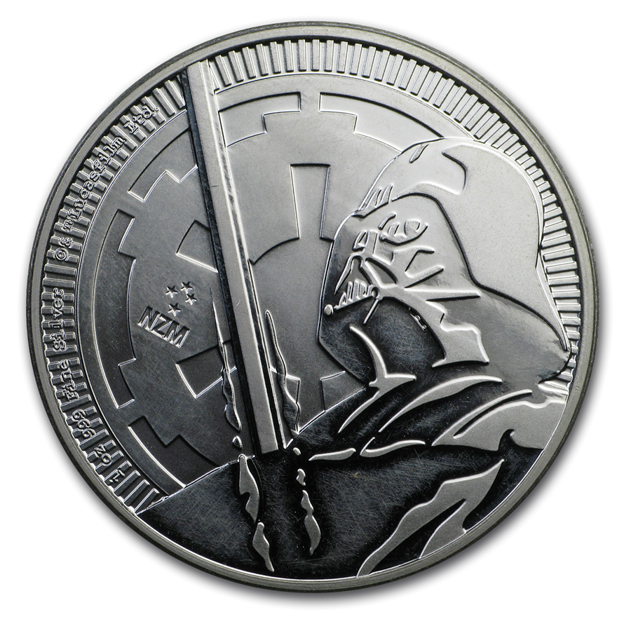 Niue 1 oz Silver $2 Star Wars Bullion Coin (Random)